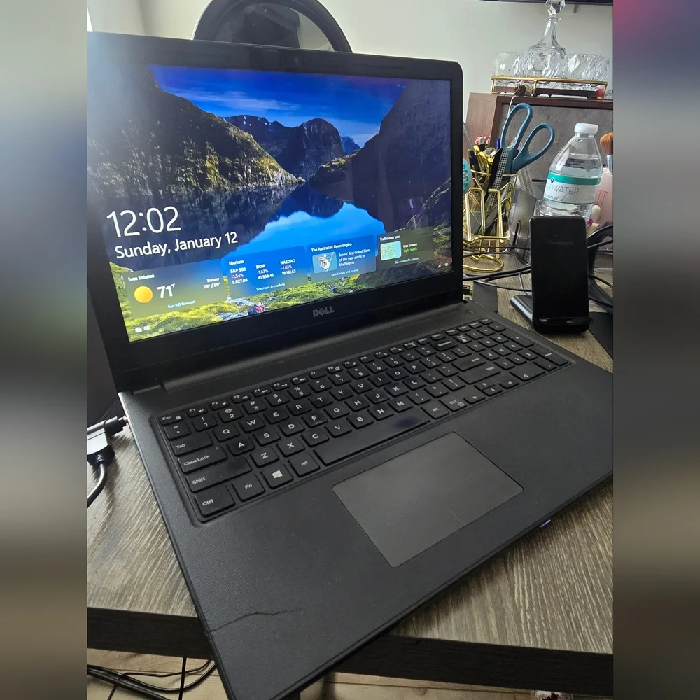 2017 Dell Inspiron 15.6 LED Backlit HD Laptop Intel Dual Core i3-7100U 2.4 GHz